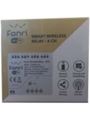 Fonri Akıllı Wi-Fi 4 kanal Röle- 4 Ch TYWB4CH-D1 ( Tek Başına Kullanılabilir)
