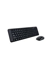Logitech MK220 Kablosuz MM. Klavye Mouse Set Siyah 920-003163