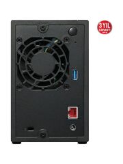 Asustor AS1102TL 2 Slot Realtek 1.7GHz QUAD 1GB DDR4 1GBE Tower Nas