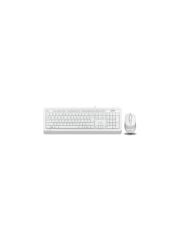 A4 Tech F1010 mm Klavye Mouse Set Beyaz USB