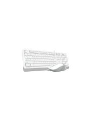 A4 Tech F1010 mm Klavye Mouse Set Beyaz USB