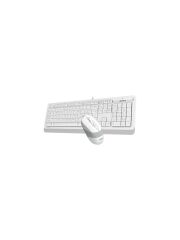 A4 Tech F1010 mm Klavye Mouse Set Beyaz USB
