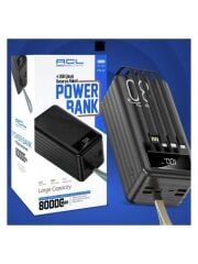 ACL PW-46 80000 mAh Lightning Kablolu Hızlı Şarj Özellikli Powerbank