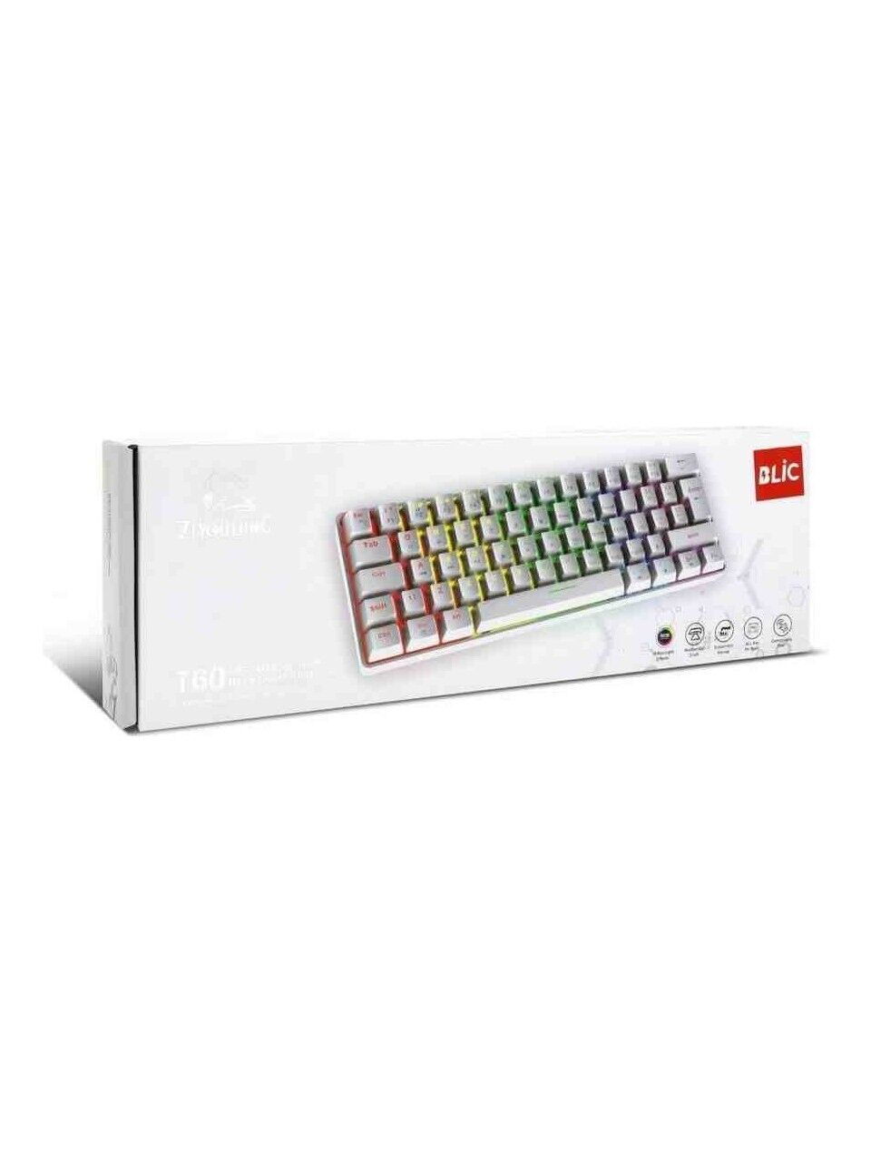 Blic Mekanik 19 Rgb Usb-C Kablolu Mini Oyun Klavyesi