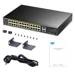 Cudy GS1026PS2 24 Port PoE+ (300W) 2xGigabit Uplink + 2xSFP Switch