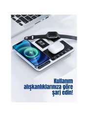 Tech&bello accessories R11 4in1 Wireless Kablosuz Şarj Standı