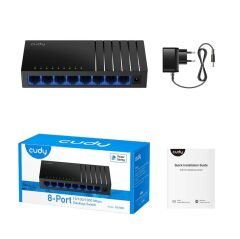 Cudy GS108D 8 Port Full Gigabit Yönetilemez Desktop Switch