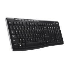 LOGITECH K270 TR KABLOSUZ MULTİMEDYA SİYAH UNIFYING KLAVYE