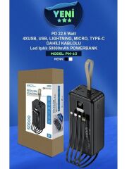 Acl Pw-63 50.000 Mah Taşınabilir Batarya Şarj Aleti