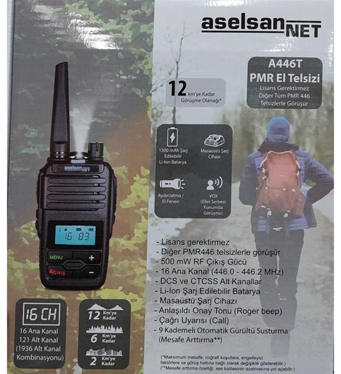 Aselsan A446T PMR Telsiz