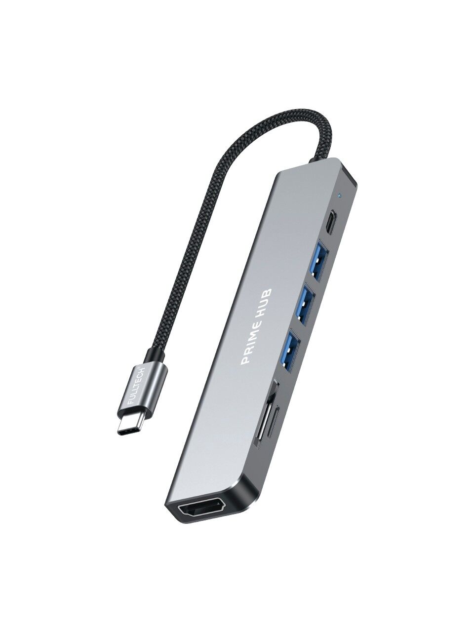 Fulltech Fh19 7-in-1 Usb-c Çoklayıcı Adaptör