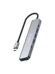 Fulltech Fh19 7-in-1 Usb-c Çoklayıcı Adaptör
