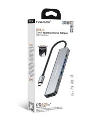 Fulltech Fh19 7-in-1 Usb-c Çoklayıcı Adaptör