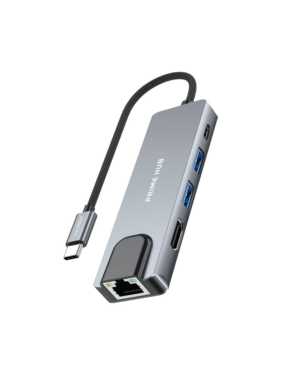 Fulltech Fh20 5-in-1 Usb-c Çoklayıcı Adaptör