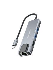 Fulltech Fh20 5-in-1 Usb-c Çoklayıcı Adaptör