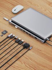 Fulltech Fh18 12'si 1 Arada Usb-c Çoklayıcı