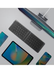 UNIQ Better By Design Forio Serisi Katlanabilir Kablosuz Bluetooth Klavye