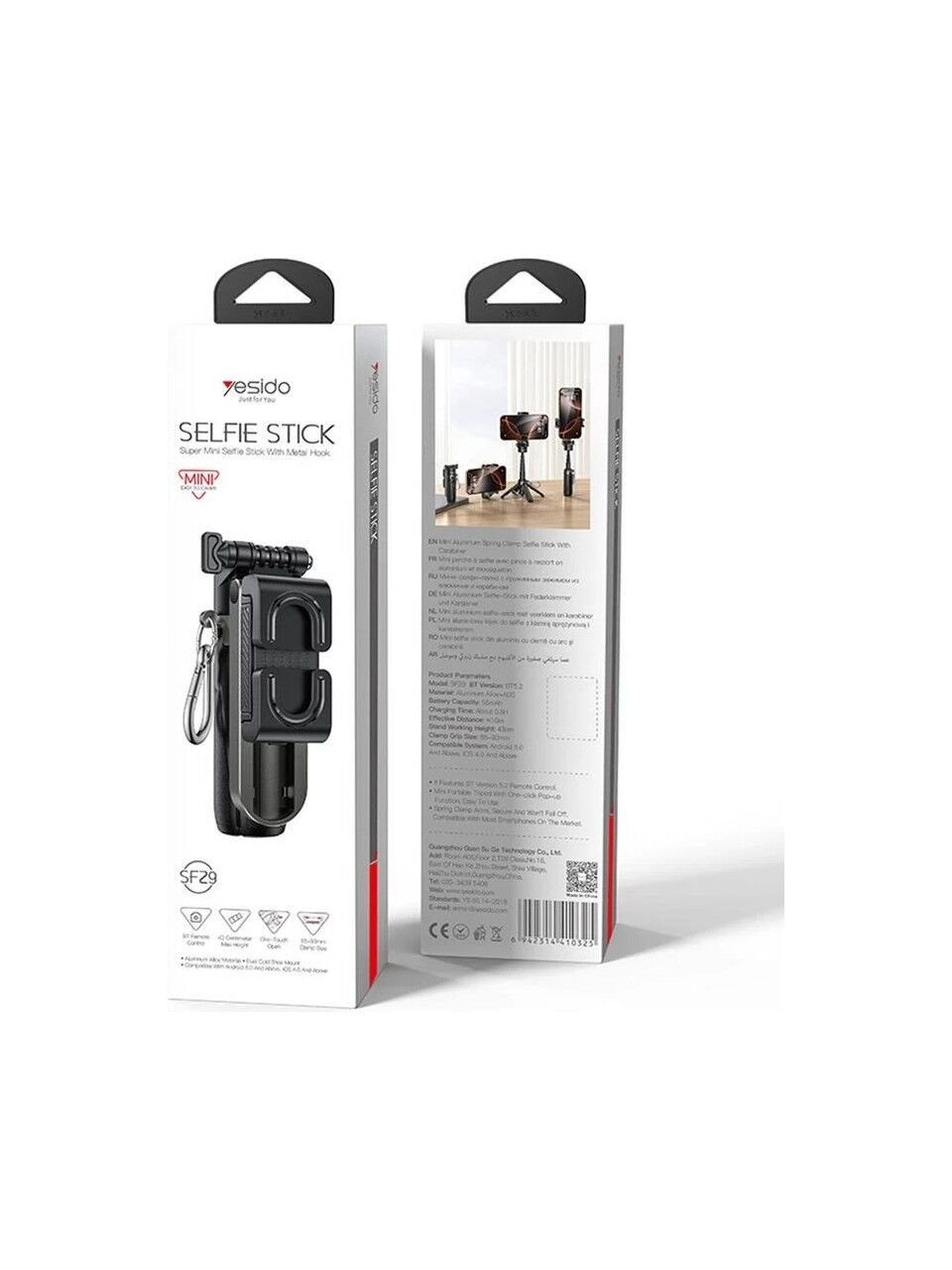 Yesido SF29 Mini Bluetooth Uzaktan Kumandalı Tripod Selfie Çubuğu