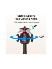 Yesido SF26 5 Bölümlü Uzatılabilir Küresel Başlı Gimbal Katlanır Tripod Standı