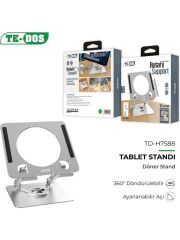 Te Dos 360 Derece Hareketli Açı Ayarlı Metal Masa üstü Tablet Tutucu