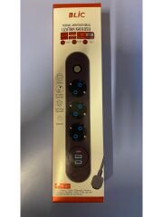 Blic Termal Akım Korumalı 3’lü Priz 2 USB + 1 Type-c  2 Metre Kablo