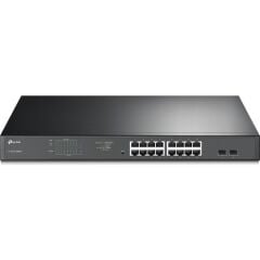 TP-LINK TL-SG1218MPE 16 PORT 10/100/1000 16 PORT POE+ 2 X SFP 192 WATT YONETILEBILIR RACK MOUNT SWITCH