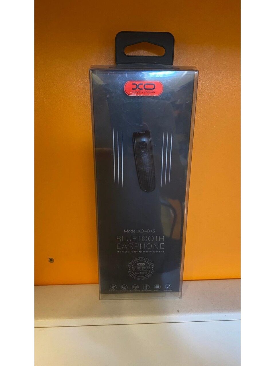 Xo B15 Bluetooth Mono Kulaklık Siyah