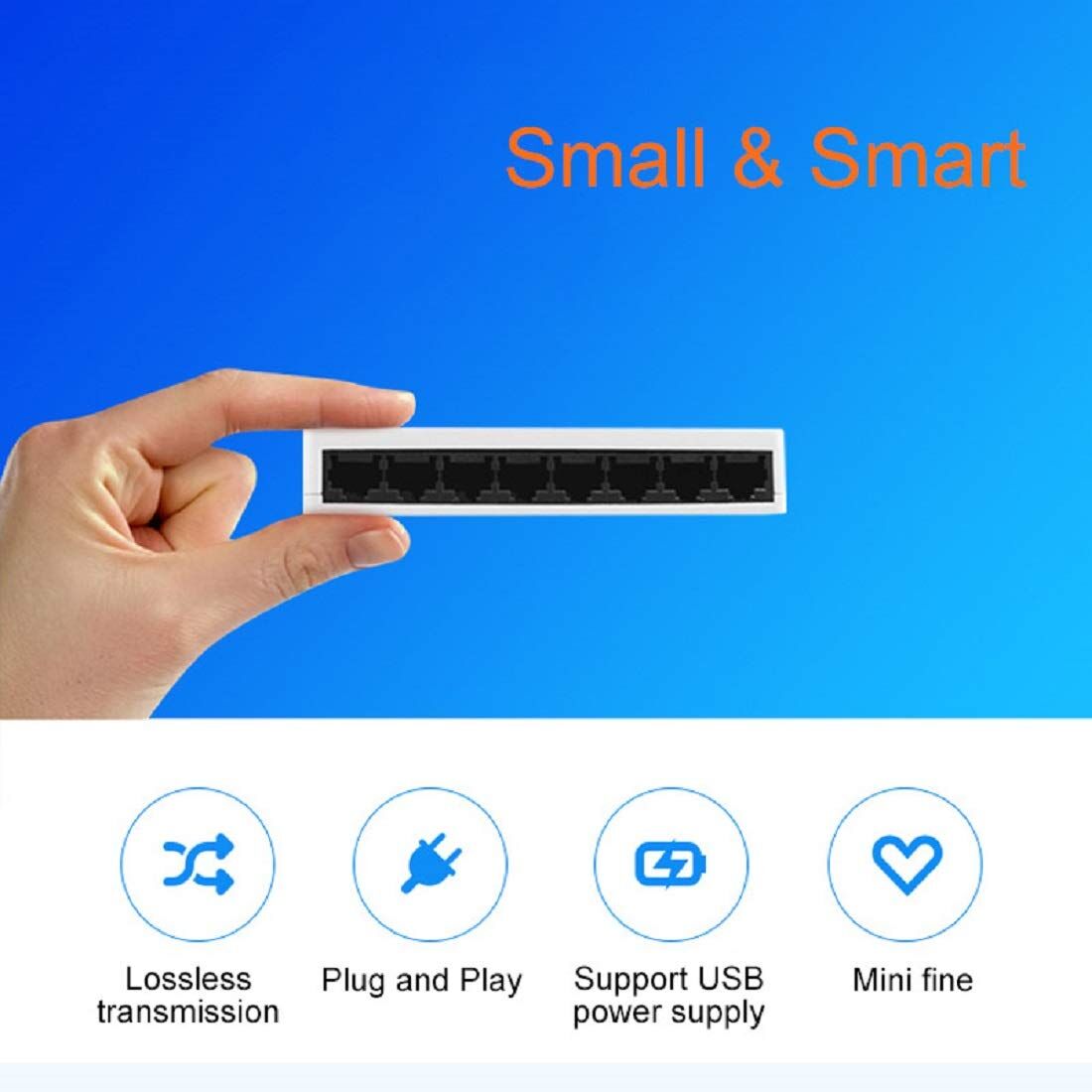 Tenda S108 8 Port 10/100 Mbps Switch