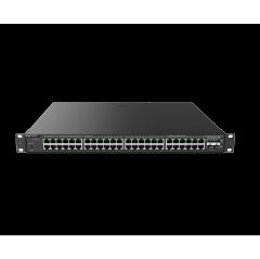 Ruijie 48 Port Gigabit Cloud Yönetilebilir PoE Switch (370W) 4xSFP