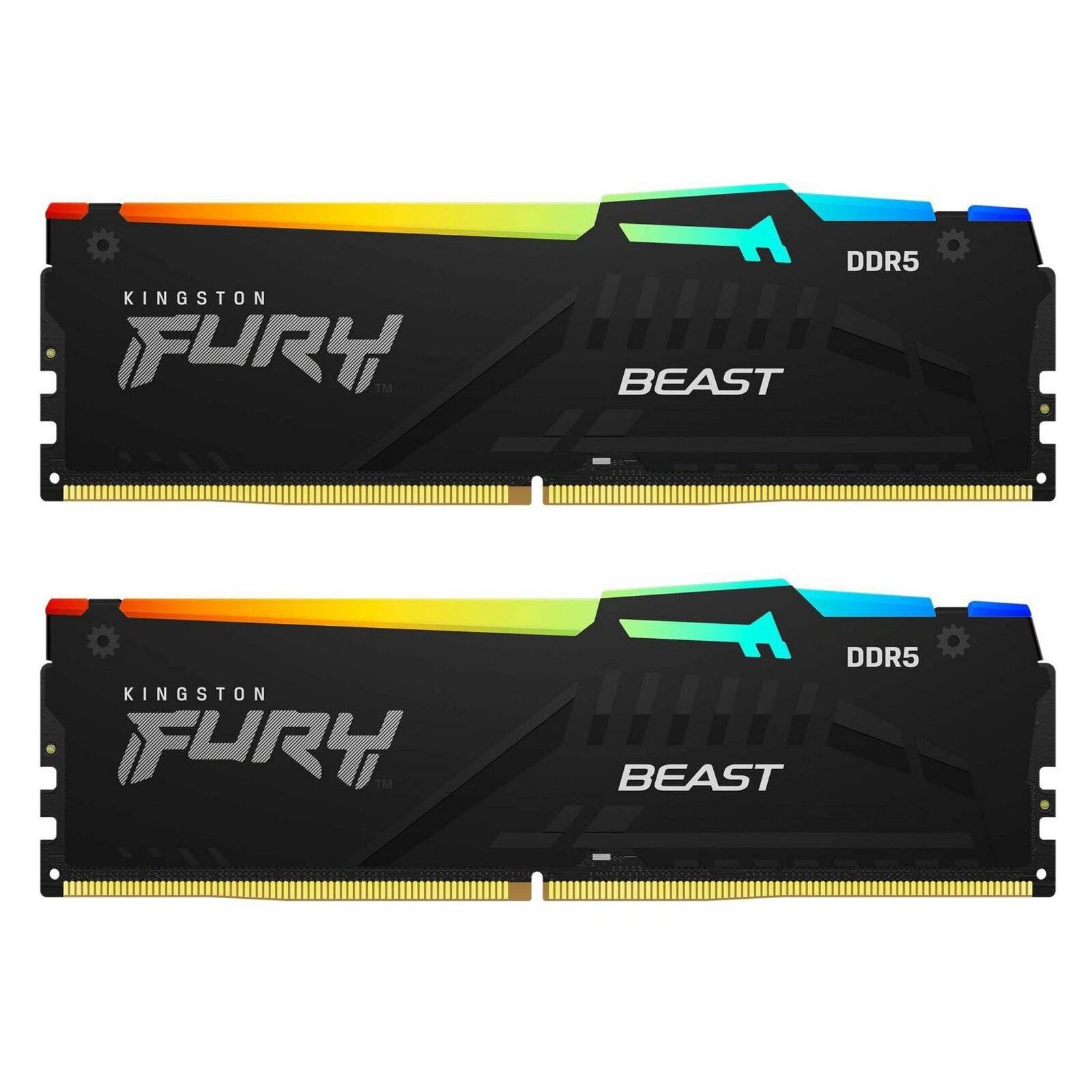 KINGSTON BEAST 16GB(2x8GB) 5600MHz DDR5 RGB PC RAM KF556C36BBEAK2-16TR