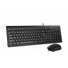 A4 TECH KR-9276 USB MULTİMEDYA SİYAH Q KLAVYE MOUSE