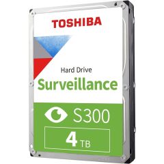 Toshiba S300 4TB 5400RPM Surveillance HDD - Resmi Distribütör Garantili