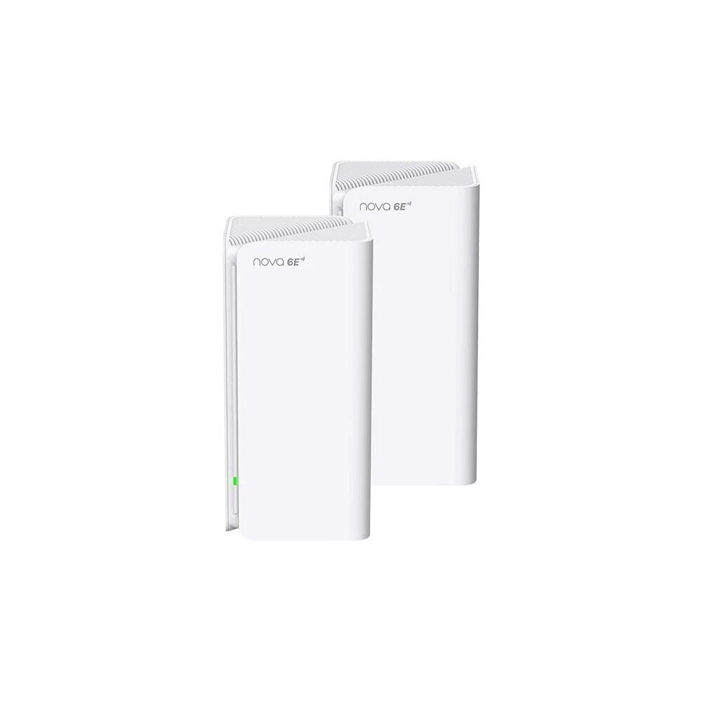 Tenda MX21 Pro (2-Pack) AXE5700 Wi-Fi 6E Mesh Sistemi - Tri-Band 6GHz