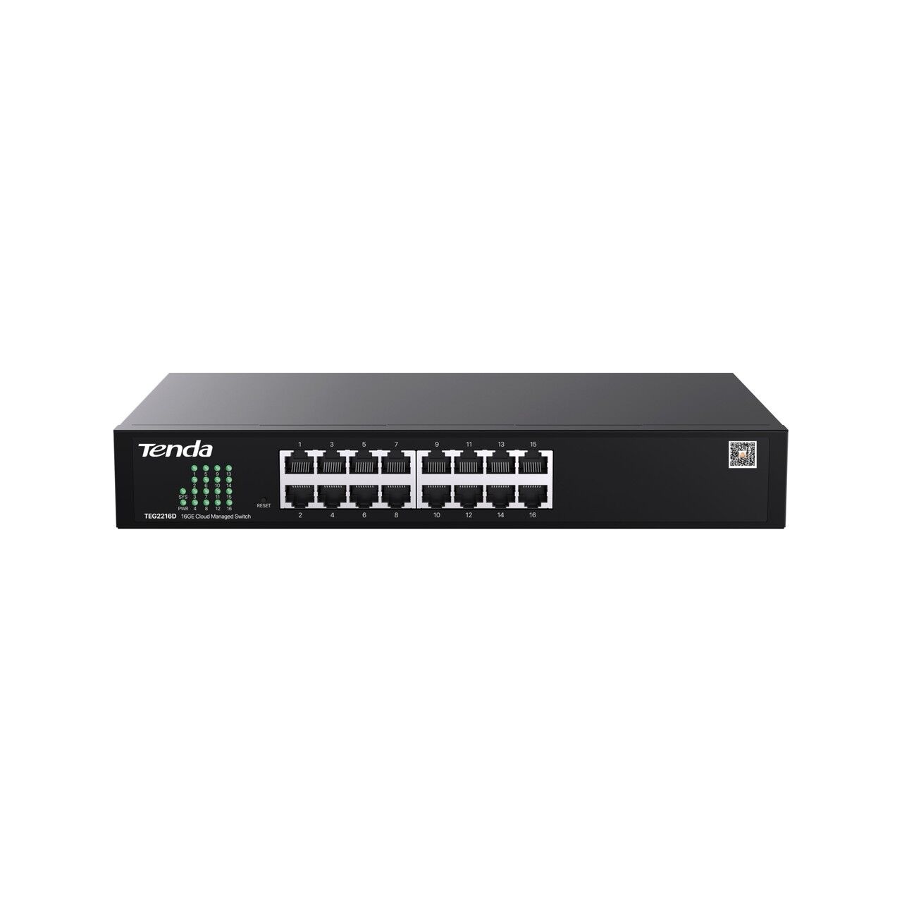 Tenda TEG2216D 16 Port Gigabit Cloud Yönetilebilir Akıllı Switch