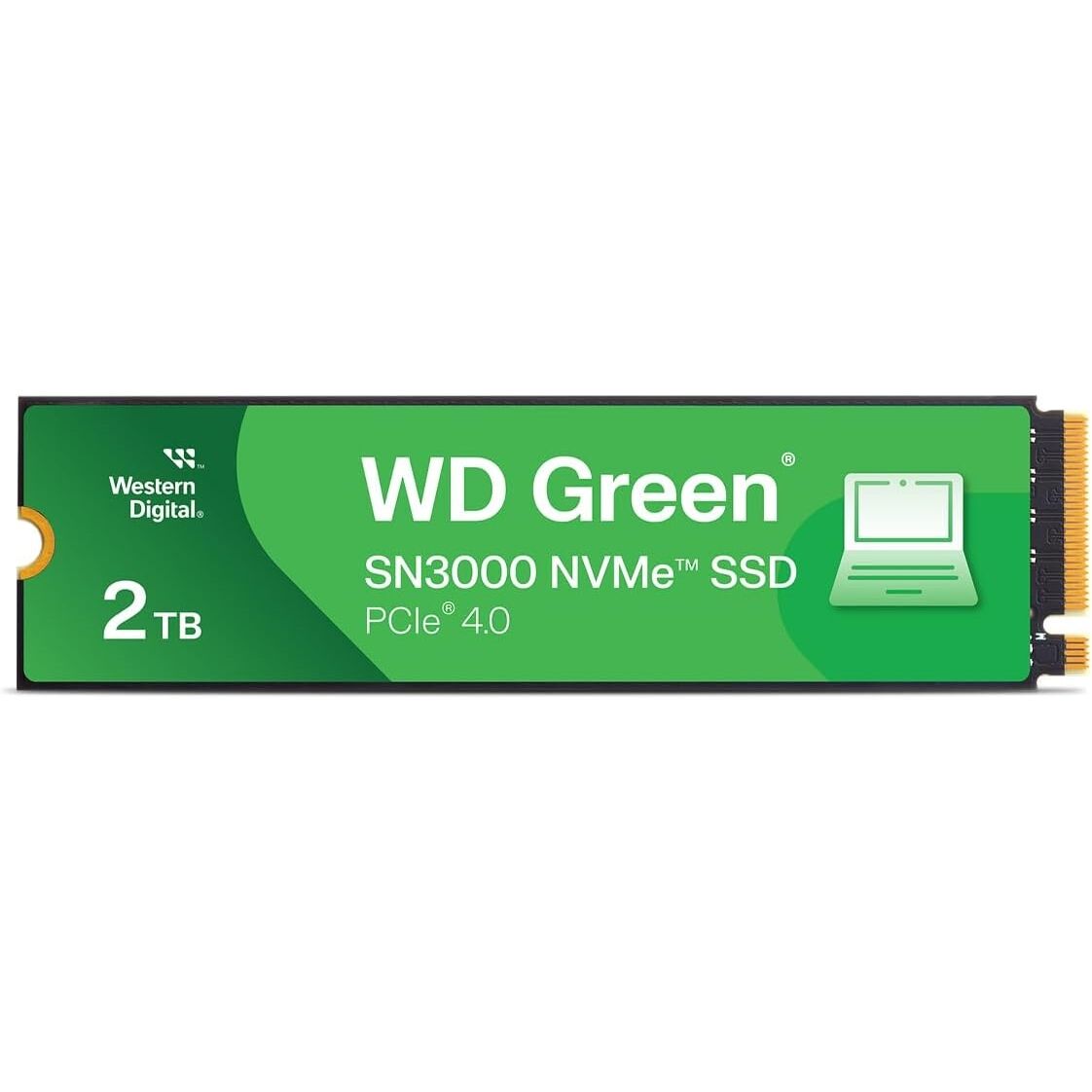 WD Green SN3000 2TB NVMe SSD - 5000MB Okuma / 4000MB Yazma - PCIe Gen4 x4