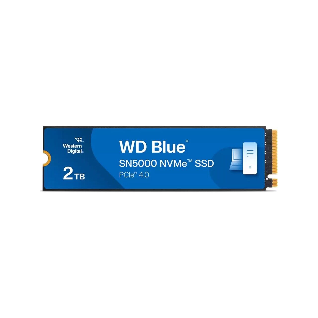 WD Blue SN5000 2TB NVMe SSD - 5150MB Okuma / 4850MB Yazma - PCIe Gen4 x4