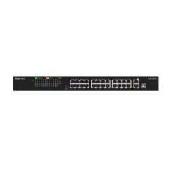 Ruijie Reyee RG-ES126FGS-P 24 Port PoE Switch - 370W - 2 Uplink + 1 SFP