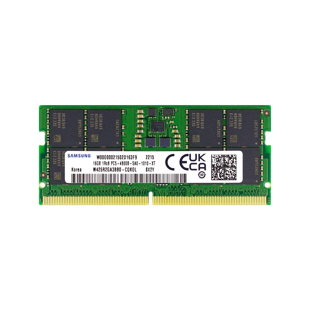 Samsung 16GB 4800MHz DDR5 Notebook RAM - M425R2GA3BB0-CQK