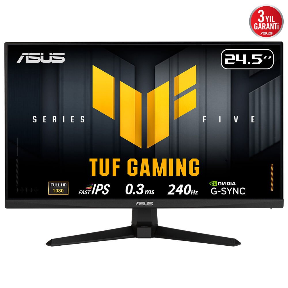 Asus TUF Gaming VG259QM5A 24.5'' 240Hz 0.3ms Fast IPS Gaming Monitör