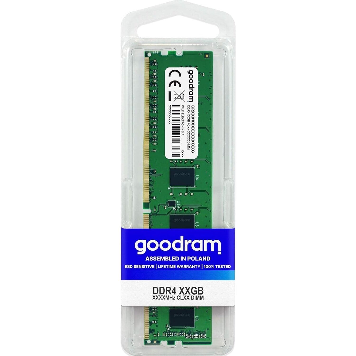 Goodram 16GB 3200MHz DDR4 CL22 Masaüstü PC RAM - GR3200D464L22/16G