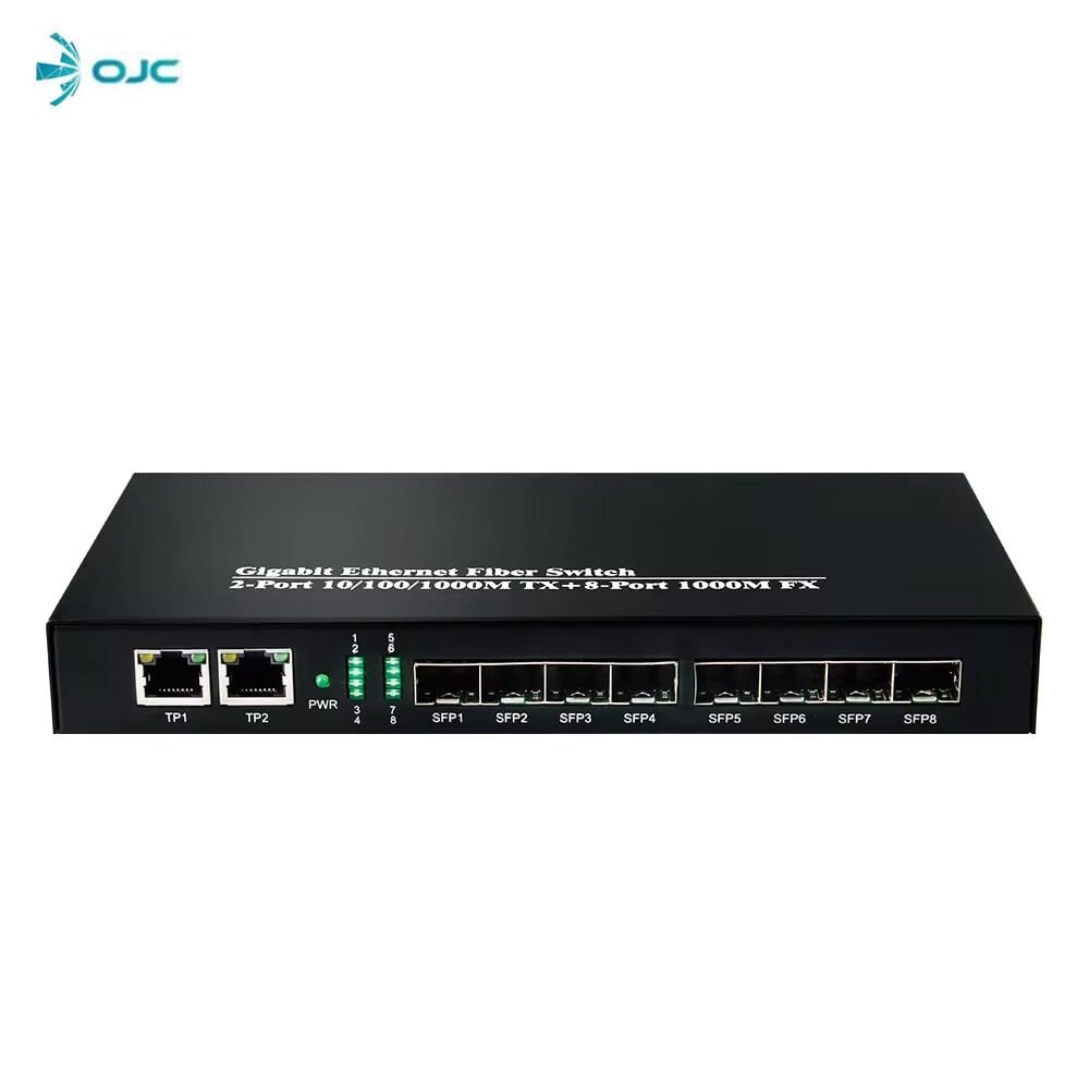 ODS 08ODS-8S2P 8 PORT SFP 10/100/1000 2 X UPLINK YONETILEMEZ  SWITCH
