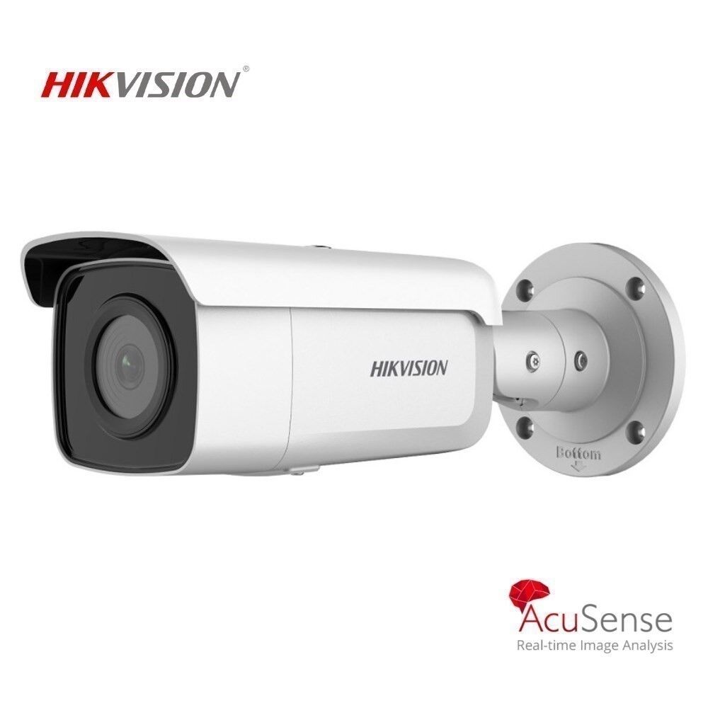 Hikvision 6MP 4K Motorize Lens IP Kamera - 60 Metre Gece Görüş - AcuSense