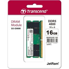 Transcend 16GB DDR5 4800MHz Notebook RAM - JetRam Serisi