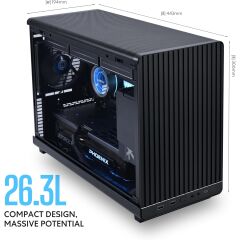 LIAN LI DAN CASE A3 1x FAN MINI TOWER SİYAH mATX KASA G99.A3X.00