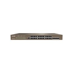 TENDA TEG5328P-24-410W 24 PORT POE 10/100/1000 410W YONETILEBILIR DESKTOP SWITCH