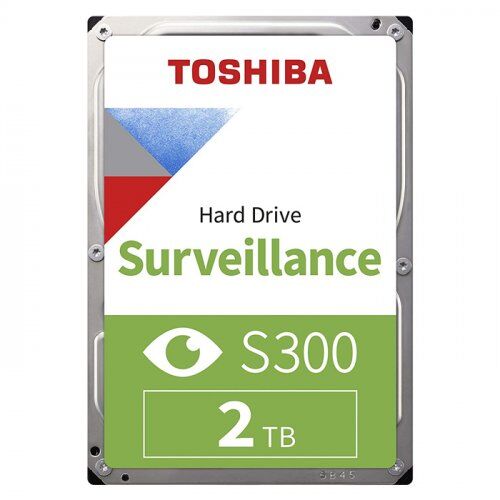 Toshiba S300 2TB 5400RPM Surveillance HDD - Resmi Distribütör Garantili