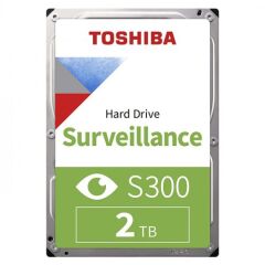 Toshiba S300 2TB 5400RPM Surveillance HDD - Resmi Distribütör Garantili