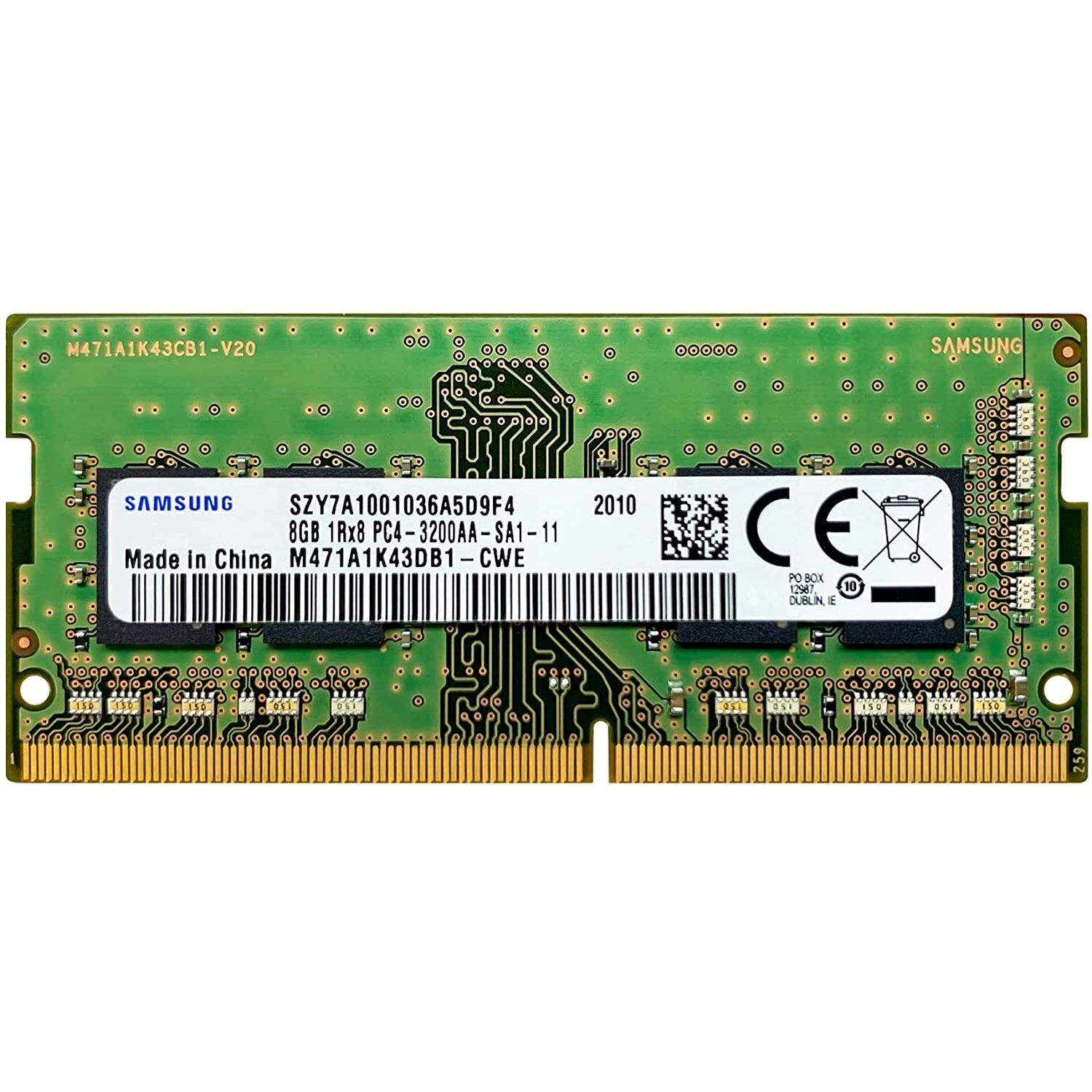 Samsung 8GB 3200MHz CL22 DDR4 Laptop RAM - Kararlı ve Hızlı Performans